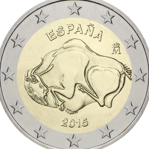 2015 Spain Altamira 2 euro coin (2)