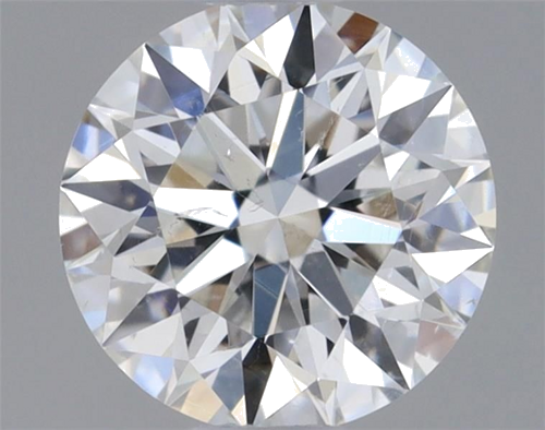 0.43 carat G-SI2 Excellent cut Natūralus Round Deimantas (1)