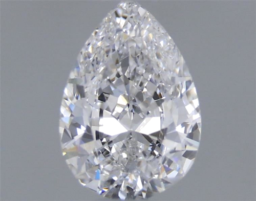 0.5 carat D-VS1 Natūralus Pear Deimantas (1)