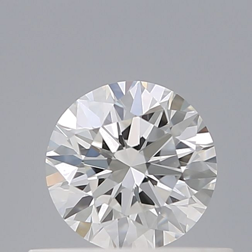 0.5 carat F-VVS1 Excellent cut Natūralus Round Deimantas (1)