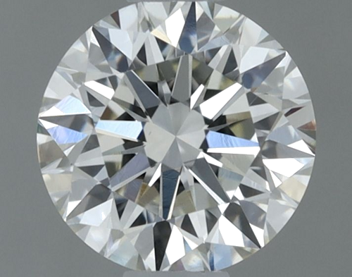 0.5 carat K-VVS2 Very Good cut Natūralus Round Deimantas (1)