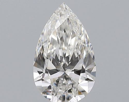 0.77 carat F-IF Natūralus Pear Deimantas (1)