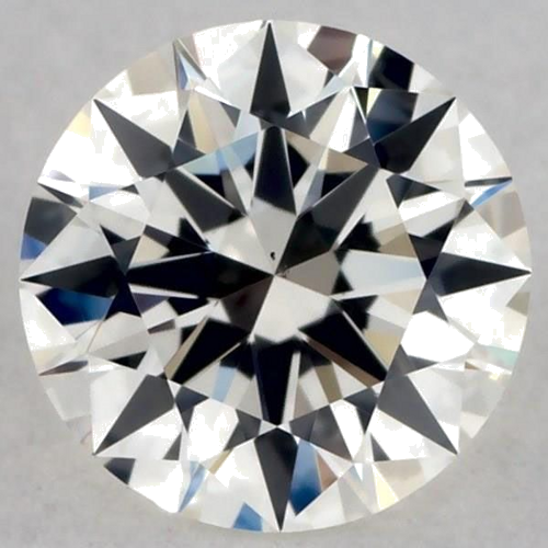 0.32 carat J-VS2 Excellent cut Natūralus Round Deimantas (1)