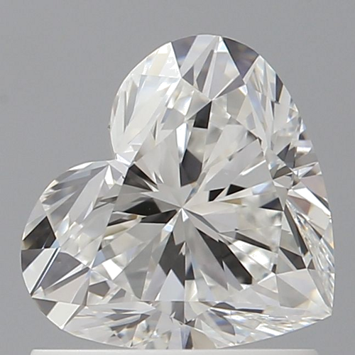 1.0 carat E-VVS2 Natūralus Heart Deimantas (1)