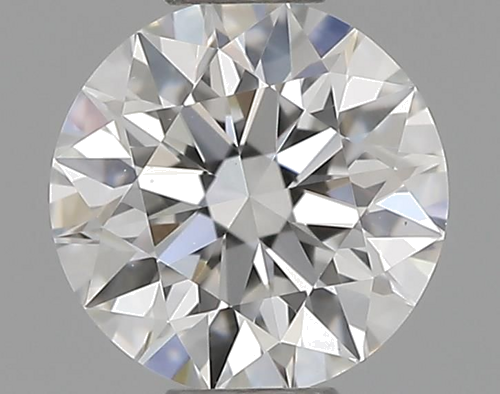 0.42 carat F-VVS2 Excellent cut Natūralus Round Deimantas (1)