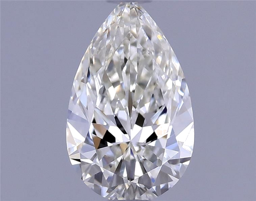 0.59 carat I-VS1 Natūralus Pear Deimantas (1)