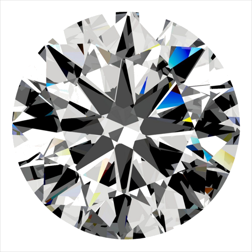 0.3 carat G-SI1 Very Good cut Natūralus Round Deimantas (1)