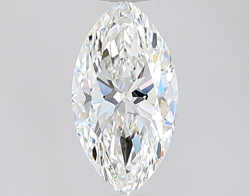 0.57 carat F-VVS2 Natūralus Marquise Deimantas (1)