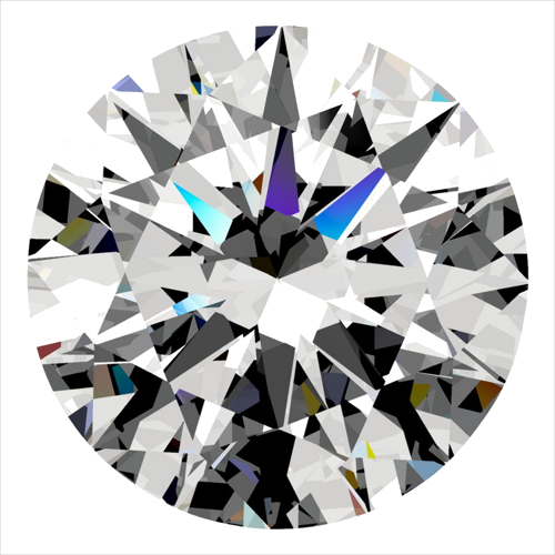 0.34 carat F-VS1 Excellent cut Natūralus Round Deimantas (1)
