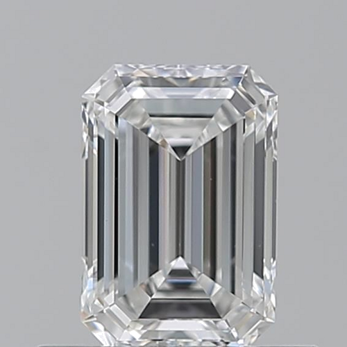 0.61 carat F-VVS2 Natūralus Emerald Deimantas (1)