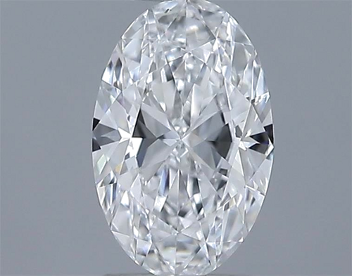 0.4 carat D-VS2 Natūralus Oval Deimantas (1)