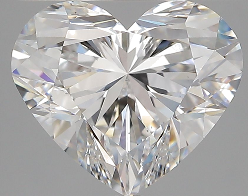 4.02 carat E-VS2 Natūralus Heart Deimantas (1)