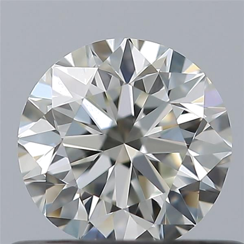0.5 carat I-VVS1 Very Good cut Natūralus Round Deimantas (1)