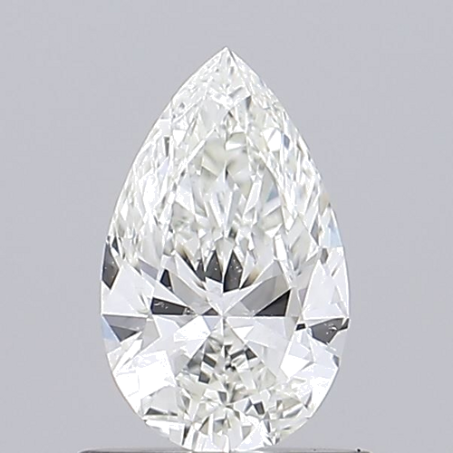 0.53 carat I-SI2 Natūralus Pear Deimantas (1)