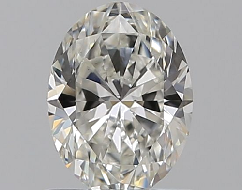 0.7 carat H-SI1 Natūralus Oval Deimantas (1)