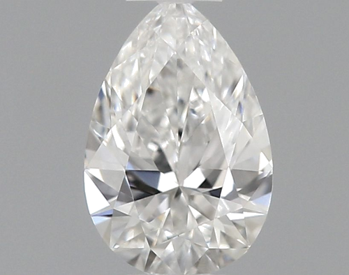 0.25 carat F-VVS2 Natūralus Pear Deimantas (1)