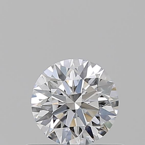 0.53 carat D-VVS1 Excellent cut Natūralus Round Deimantas (1)