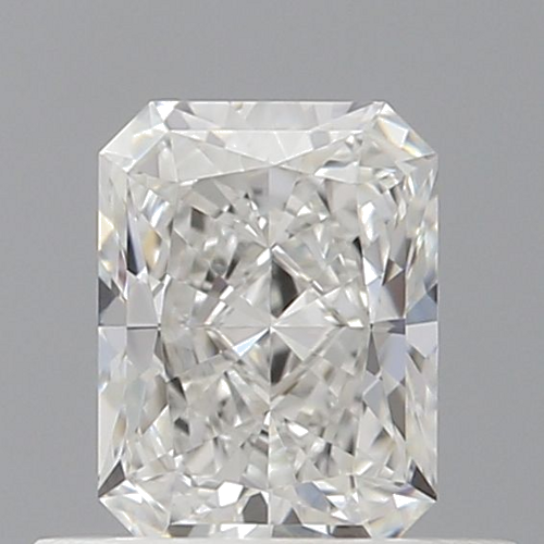 0.53 carat F-VVS1 Natūralus Radiant Deimantas (1)