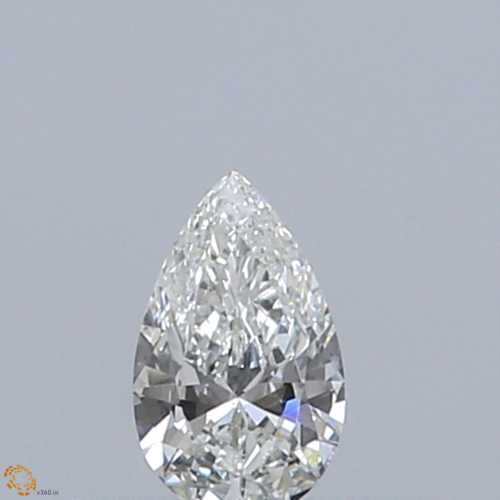 0.23 carat G-VS2 Natūralus Pear Deimantas (1)