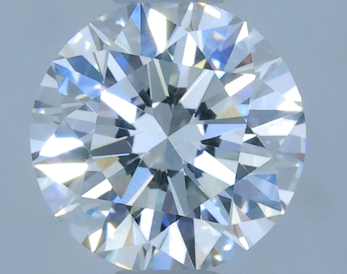 0.5 carat F-VS2 Excellent cut Natūralus Round Deimantas (1)