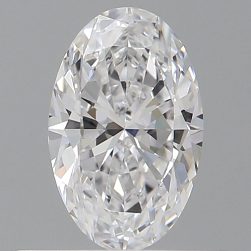 0.51 carat D-VVS1 Natūralus Oval Deimantas (1)