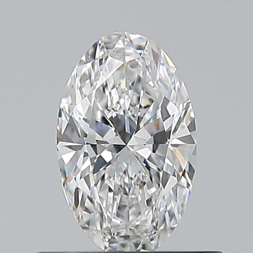 0.5 carat D-VS2 Natūralus Oval Deimantas (1)