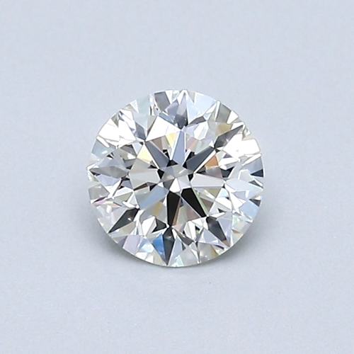 0.5 carat H-VVS1 Excellent cut Natūralus Round Deimantas (1)