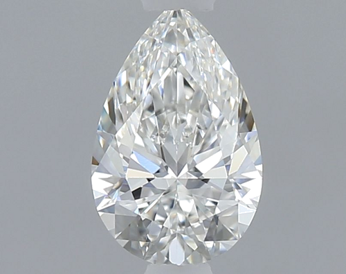 0.52 carat F-VS1 Natūralus Pear Deimantas (1)