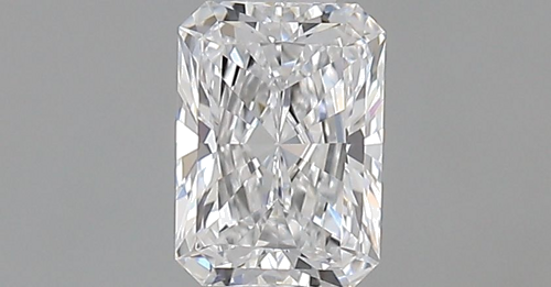 0.53 carat D-VVS1 Natūralus Radiant Deimantas (1)