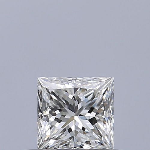 0.36 carat G-IF Natūralus Princess Deimantas (1)