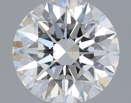 0.4 carat F-SI1 Excellent cut Natūralus Round Deimantas (1)