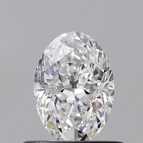0.6 carat D-VVS2 Natūralus Oval Deimantas (1)