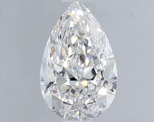 0.53 carat E-FL Natūralus Pear Deimantas (1)