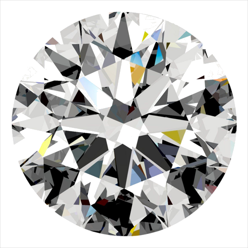 0.3 carat H-VS2 Excellent cut Natūralus Round Deimantas (1)