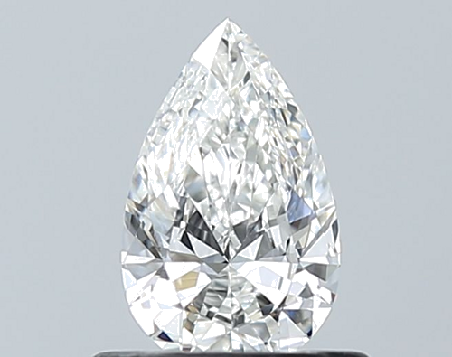 0.51 carat G-VS1 Natūralus Pear Deimantas (1)
