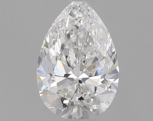0.28 carat D-VVS2 Natūralus Pear Deimantas (1)