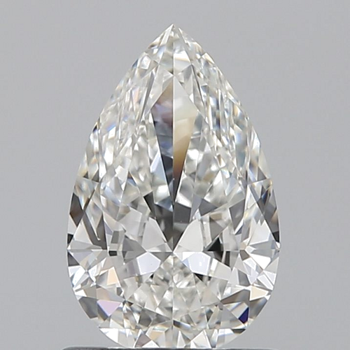 0.8 carat H-VS1 Natūralus Pear Deimantas (1)