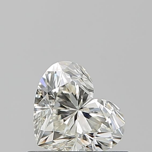 0.54 carat K-VVS2 Natūralus Heart Deimantas (1)