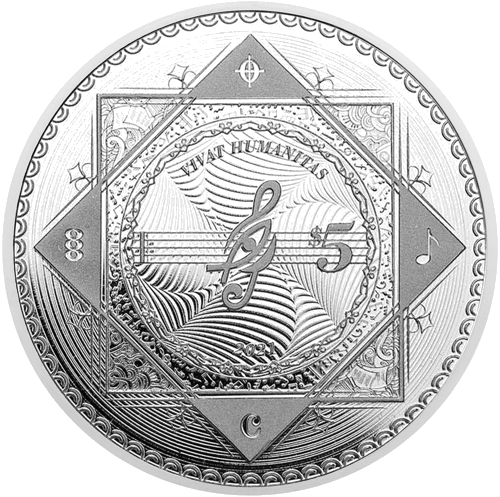 1 oz Vivat Humatitas 2021 Tokelau sidabrinė moneta (2)