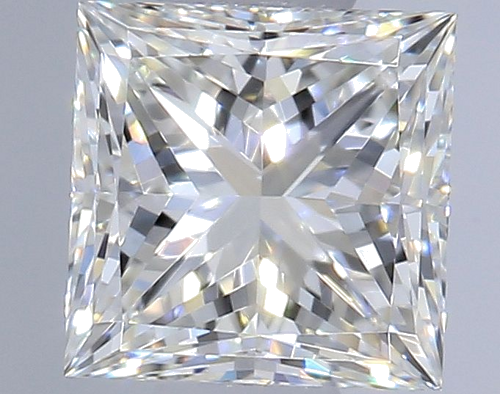 0.5 carat G-VVS2 Natūralus Princess Deimantas (1)
