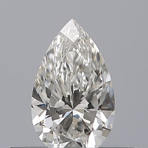 0.28 carat G-VVS2 Natūralus Pear Deimantas (1)