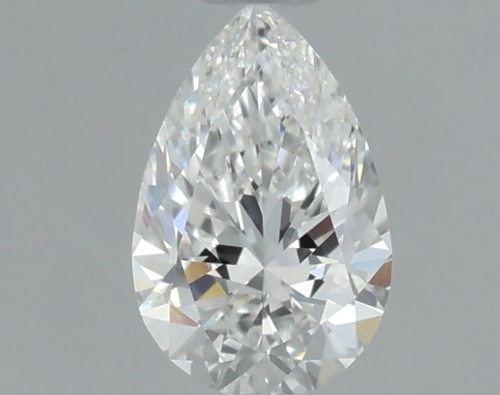 0.32 carat E-IF Natūralus Pear Deimantas (1)