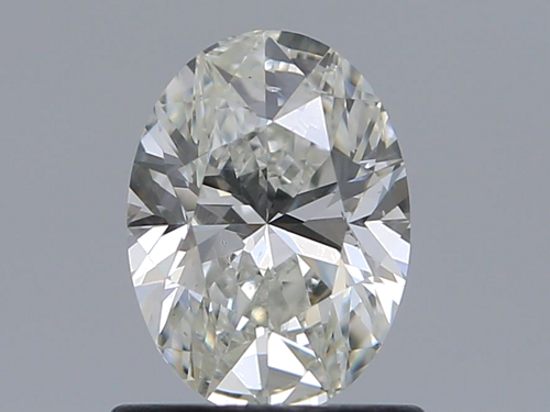 0.9 carat I-SI2 Natūralus Oval Deimantas (1)