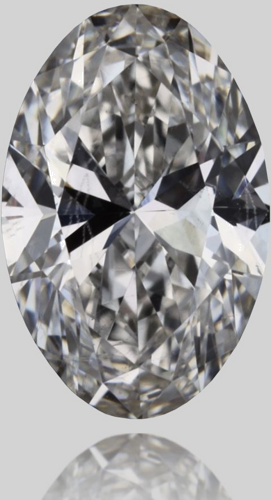 0.35 carat F-SI1 Natūralus Oval Deimantas (1)