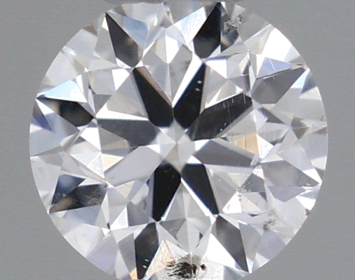 0.3 carat D-SI2 Very Good cut Natūralus Round Deimantas (1)
