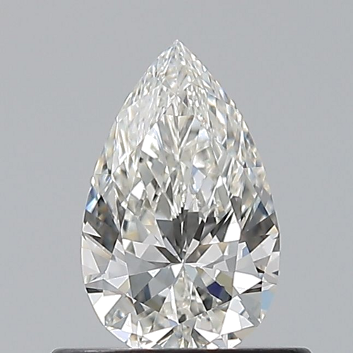 0.51 carat H-VS1 Natūralus Pear Deimantas (1)