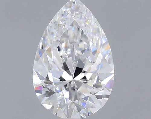 0.41 carat D-VVS2 Natūralus Pear Deimantas (1)
