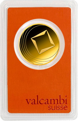 1 oz Investīciju zelta apaļais stienis Valcambi (2)