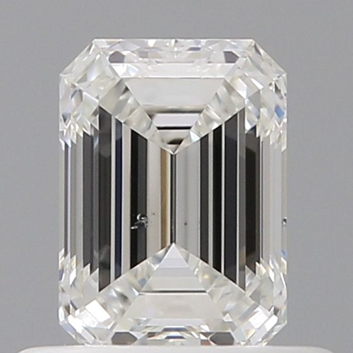 0.57 carat G-SI1 Natūralus Emerald Deimantas (1)