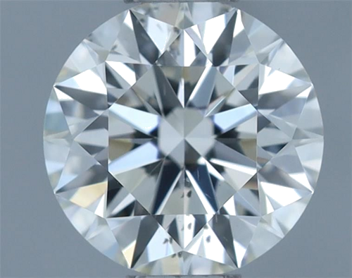 0.36 carat I-SI2 Excellent cut Natūralus Round Deimantas (1)